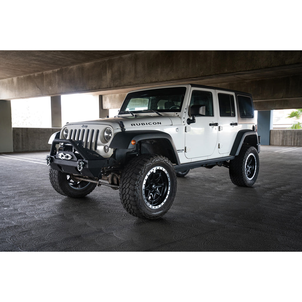 Jeep-JkJl-Front-Bumper-WFog-Light-Holes-Fs-15-07-18-Wrangler-JkJl-Steel-Stubby-Dv8-Offroad