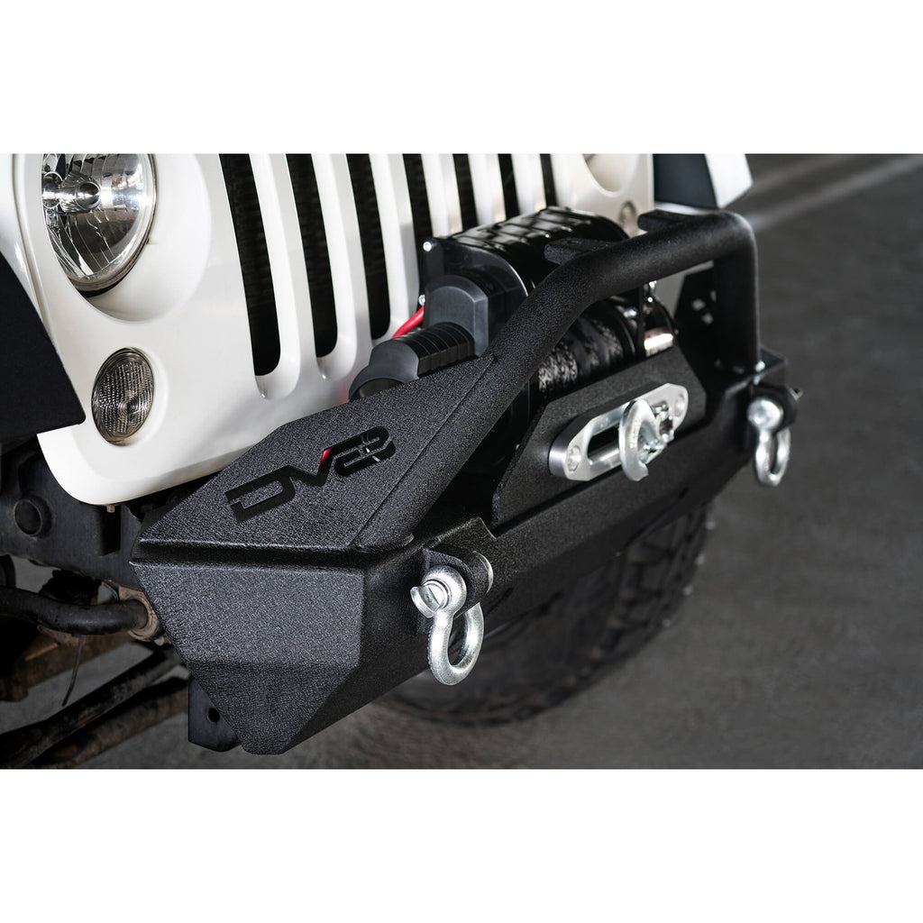 Jeep-JkJl-Front-Bumper-WFog-Light-Holes-Fs-15-07-18-Wrangler-JkJl-Steel-Stubby-Dv8-Offroad