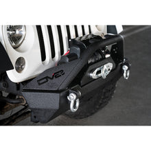 Load image into Gallery viewer, Jeep-JkJl-Front-Bumper-WFog-Light-Holes-Fs-15-07-18-Wrangler-JkJl-Steel-Stubby-Dv8-Offroad