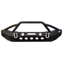 Load image into Gallery viewer, Jeep-JkJl-Front-Bumper-WLed-Lights-07-18-Wrangler-JkJl-Steel-Mid-Length-Dv8-Offroad