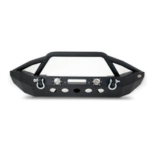 Load image into Gallery viewer, Jeep-JkJl-Front-Bumper-WLed-Lights-07-18-Wrangler-JkJl-Steel-Mid-Length-Dv8-Offroad