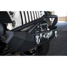 Load image into Gallery viewer, Jeep-JkJl-Front-Bumper-WLed-Lights-07-18-Wrangler-JkJl-Steel-Mid-Length-Dv8-Offroad