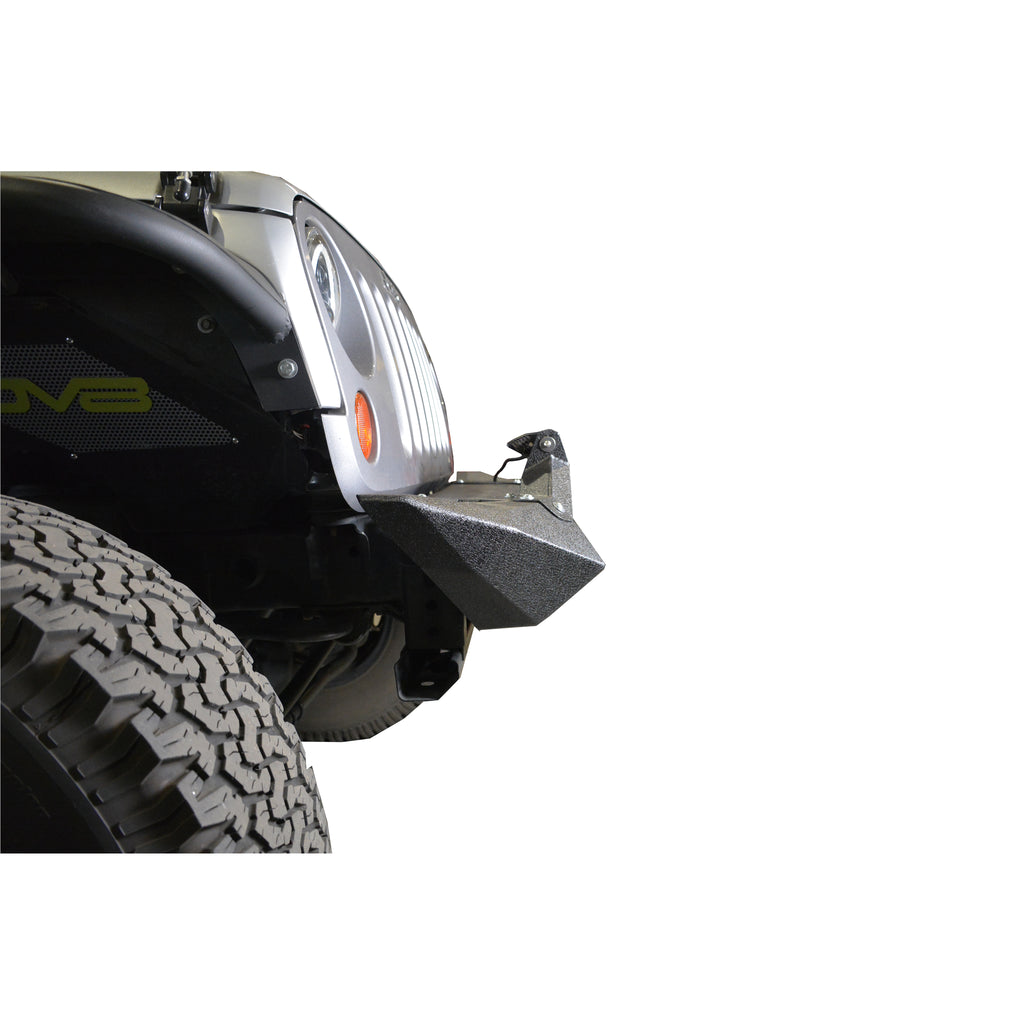 Jeep-JkJl-Front-Bumper-WLight-Bracket-Winch-Plate-07-18-Wrangler-JkJl-Steel-Stubby-Dv8-Offroad