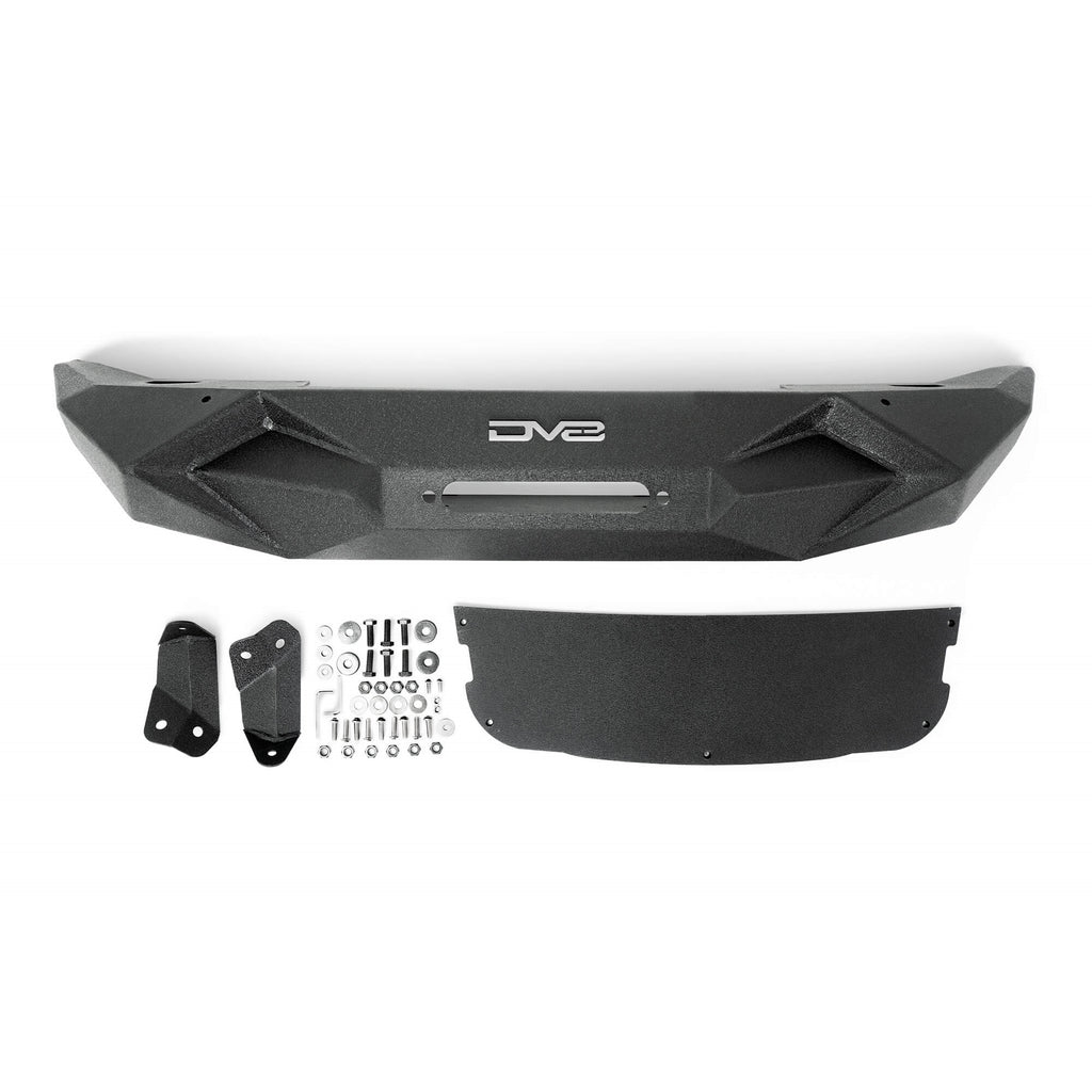 Jeep-JkJl-Front-Bumper-WLight-Bracket-Winch-Plate-07-18-Wrangler-JkJl-Steel-Stubby-Dv8-Offroad