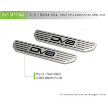 Load image into Gallery viewer, Jeep-Jl-4-Door-Rear-Sill-Plates-18-Pres-Wrangler-Jl-With-Dv8-Logo-4-Door-Only-Dv8-Offroad