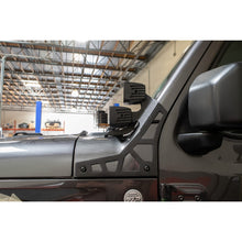 Load image into Gallery viewer, Jeep-Jl-A-Pillar-Pod-Led-Light-Mount-18-Present-Wrangler-Jl-24-Door-Dv8-Offroaod