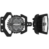 Rigid Industries 37108 2018-2021 Jeep JL Sport/Sport S Fog Mounts W/360-Series SAE 4 Inch White