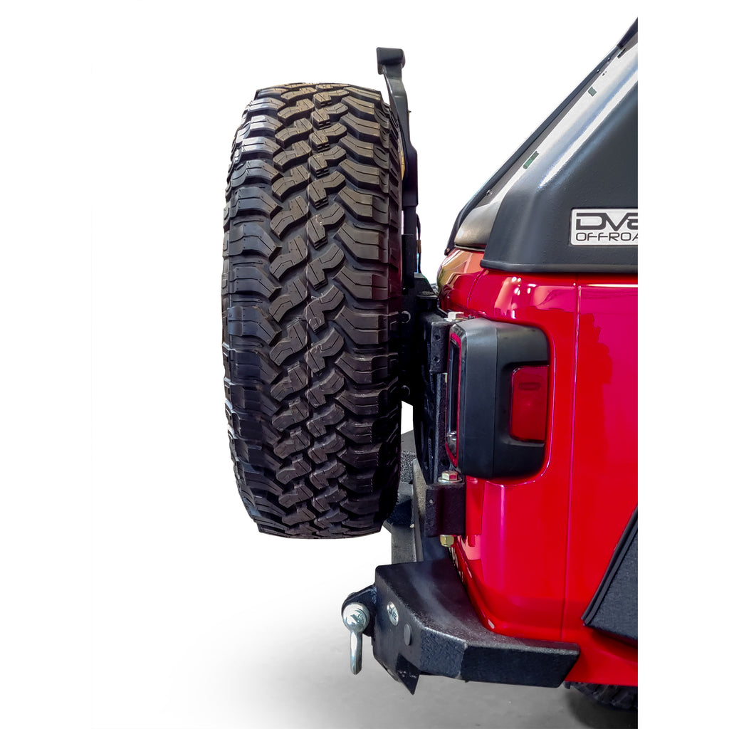 Jeep-Jl-Hd-Easy-Open-Hinge-Replacement-Spare-Tire-Carrier-Dv8-Offroad