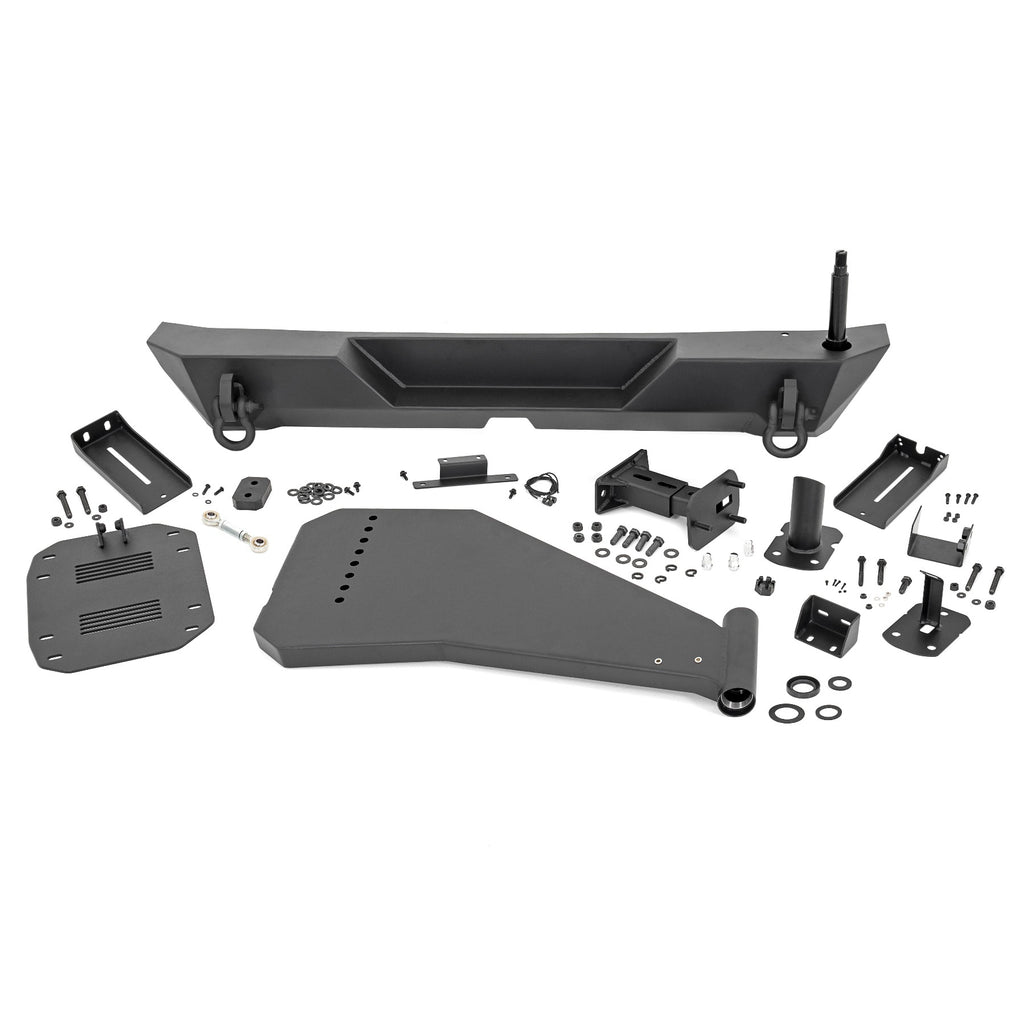 Jeep-Jl-Rear-Trail-Bumper-With-Tire-Carrier-For-18-Pres-Wrangler-Jl-4Wd-Rough-Country