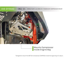 Load image into Gallery viewer, Jeep-Jl-Under-Hood-Compressor-Mount-For-Arb-Ckmta12-18-Pres-Wrangler-Jl-Dv8-Offroad
