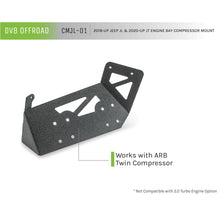 Load image into Gallery viewer, Jeep-Jl-Under-Hood-Compressor-Mount-For-Arb-Ckmta12-18-Pres-Wrangler-Jl-Dv8-Offroad