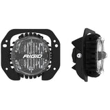 Rigid Industries 37106 2018-2021 Jeep Rubicon/Gladiator Fog Mounts W/360-Series SAE 4 Inch White
