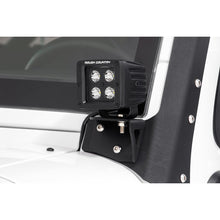 Load image into Gallery viewer, Jeep-Lower-Windshield-Light-Mounts-07-18-Wrangler-Jk-For-Rough-Country-70903,-70903Bl,-70804-Rough-Country