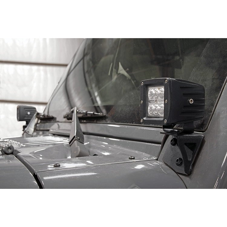 Jeep-Lower-Windshield-Light-Mounts-07-18-Wrangler-Jk-For-Rough-Country-70903,-70903Bl,-70804-Rough-Country