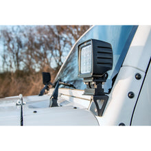 Load image into Gallery viewer, Jeep-Lower-Windshield-Light-Mounts-07-18-Wrangler-Jk-For-Rough-Country-70905-Rough-Country