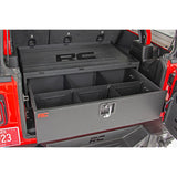 Rough Country 99030 Jeep Metal Storage Box w/Slide Out Lockable Drawer 18-21 Jeep Wrangler JL