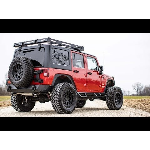 Jeep-Roof-Rack-System-WBlack-Series-Led-Lights-07-18-Wrangler-Jk-Rough-Country