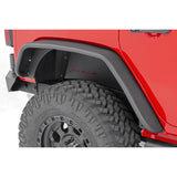 Rough Country 10532 Jeep Tubular Rear Fender Flares 07-18 Wrangler JK