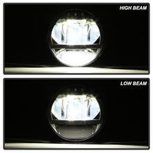 Load image into Gallery viewer, Jeep-Wrangler-07-15-Crystal-Headlights-Black-Clear