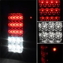 Load image into Gallery viewer, Jeep-Wrangler-07-15-Led-Tail-Lights-Red-Clear-Alt-Yd-Jwa07-Led-Rc