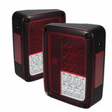 SPYDER 5070401 LED Tail Lights - Red Clear
