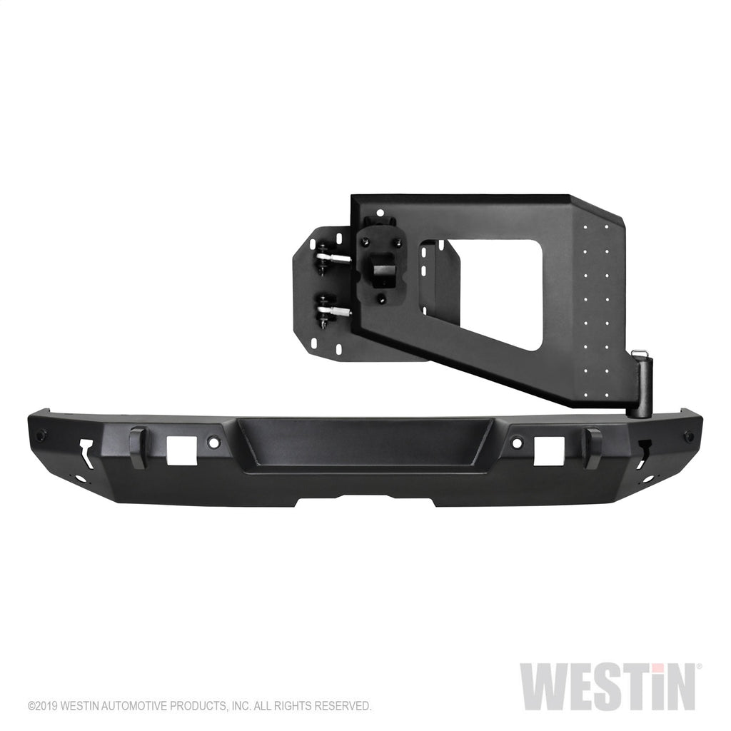 Jeep-Wrangler-Jl-18-21-W-Sensors-Wj2-Rear-Bumper-W-Tire-Carrier-W-Sensors
