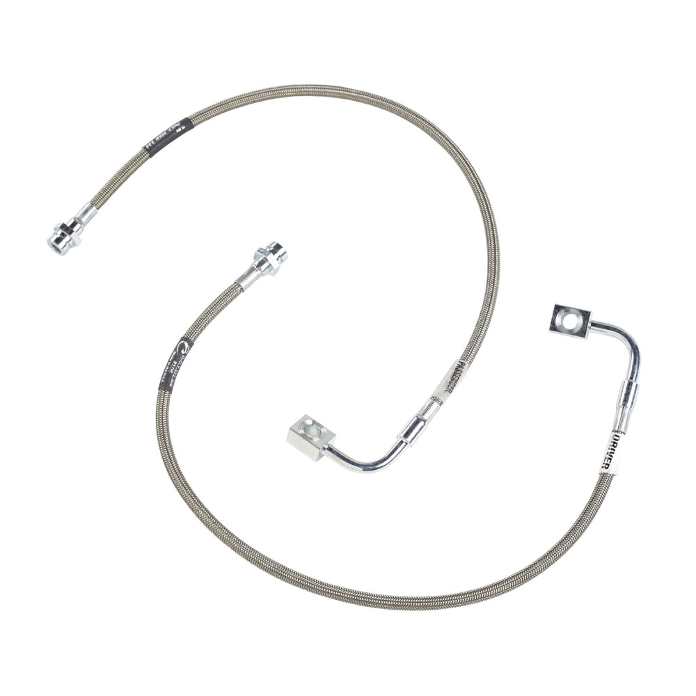 Jk-Front-Brake-Line-Set-24Inch-WInstall-Kit-Stainless-Steel-0718-JkJku