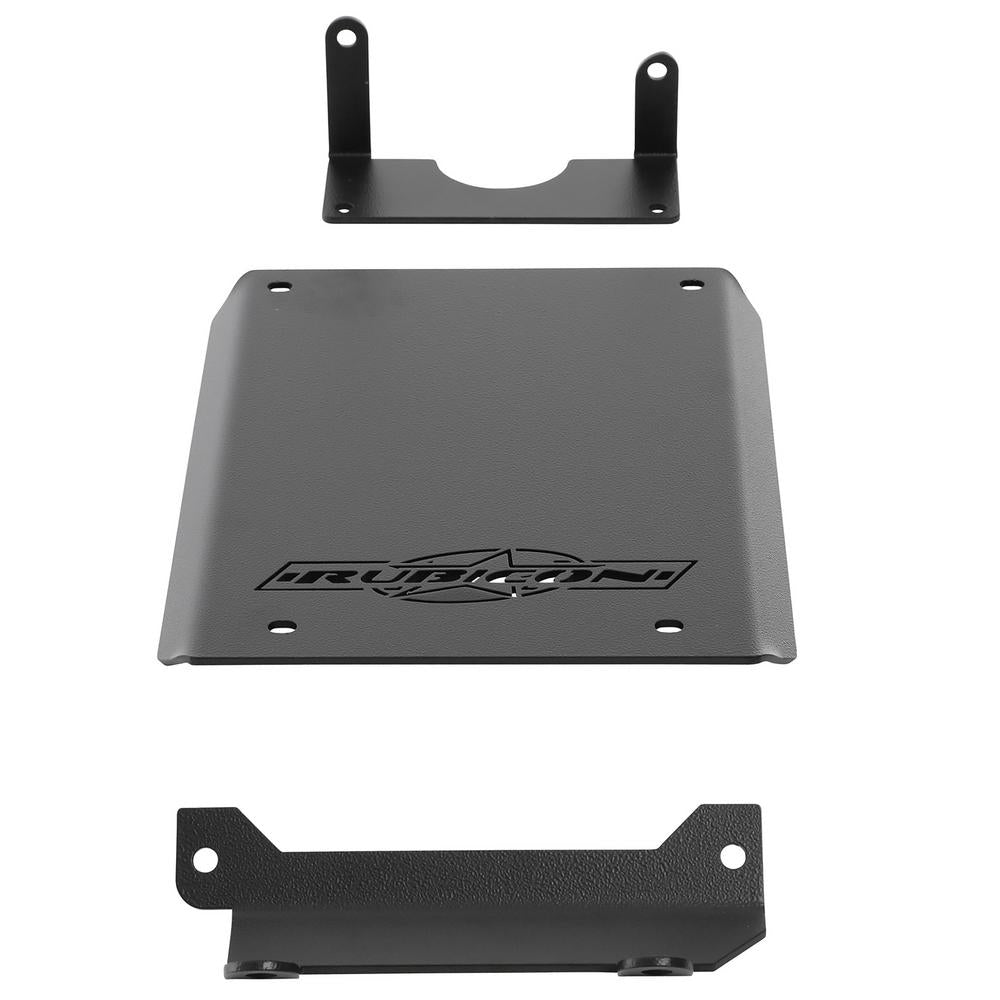 Jk-Manual-Transmission-Skid-Plate-12Pres-Jeep-Wrangler-JkJku-Black-Powdercoat