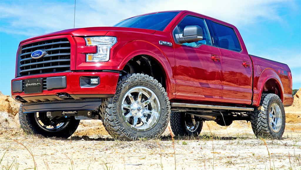 Superlift K126B 4.5in. Lift Kit-15-20 F150 4WD-w/Bilstein Rear Shocks for Select Ford F-150