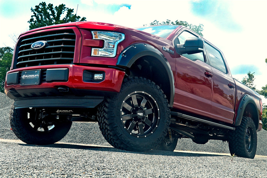 Superlift K127B 6in. Lift Kit-15-20 F150 4WD-w/Bilstein Rear Shocks for Select Ford F-150