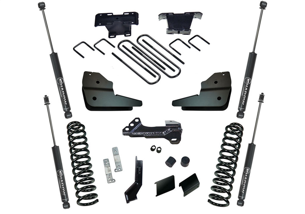 Superlift K1028 4in. Lift Kit-23-25 F250/350 4WD w/Diesel Engine-w/SL Shocks for Select Ford F-250 Super Duty, Ford F-350 Super Duty