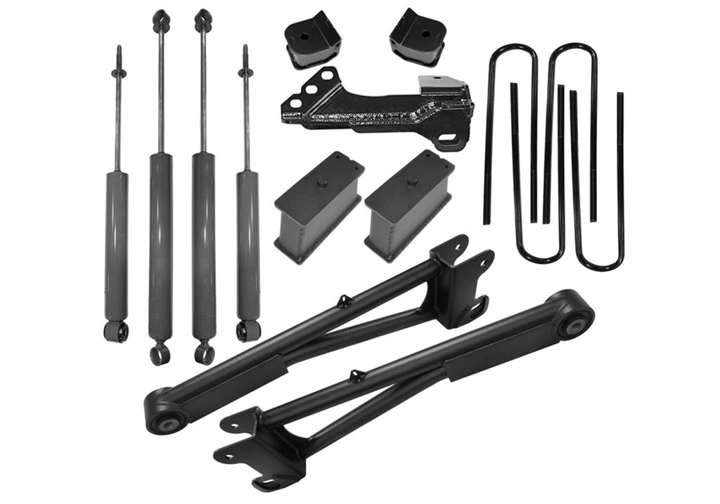 Superlift K1047 2in. Spacer Lift Kit-08-10 F250/350 4WD w/Radius Arms/SL Shocks for Select Ford F-250 Super Duty, Ford F-350 Super Duty