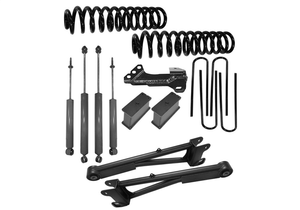 Superlift K1048 2in. Coil Spring Lift Kit-08-10 Ford-F-250/F-350 4WD w/Radius Arms/SL Shocks for Select Ford F-250 Super Duty, Ford F-350 Super Duty