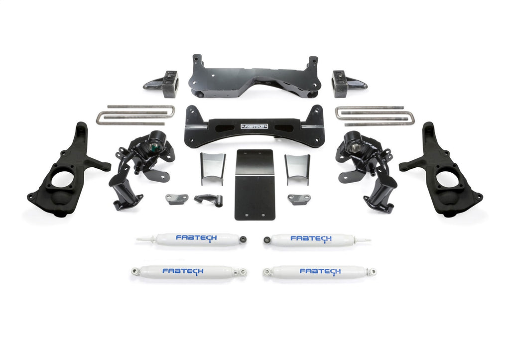 Fabtech K1051 Suspension Lift Kit for Select Chevrolet Silverado HD, GMC Sierra HD