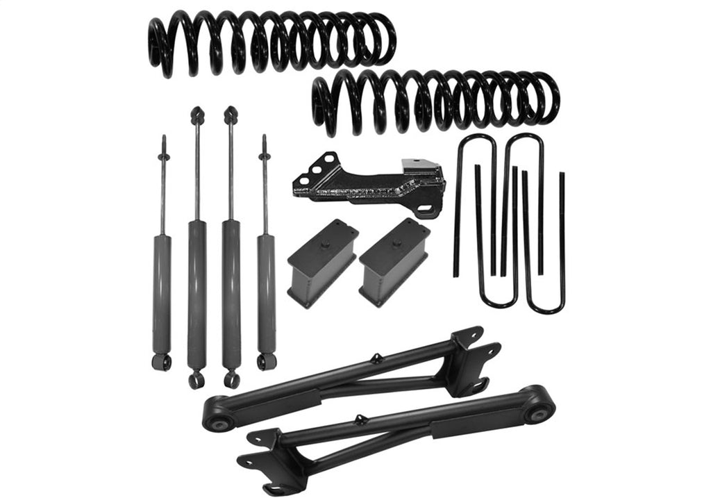 Superlift K1057 2in. Coil Spring Lift Kit-17-22 Ford-F-250/F-350 4WD w/Radius Arms/SL Shocks for Select Ford F-250 Super Duty, Ford F-350 Super Duty
