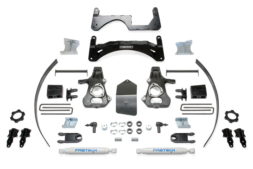 Fabtech K1068 Suspension Lift Kit for Select Chevrolet Silverado 1500, GMC Sierra