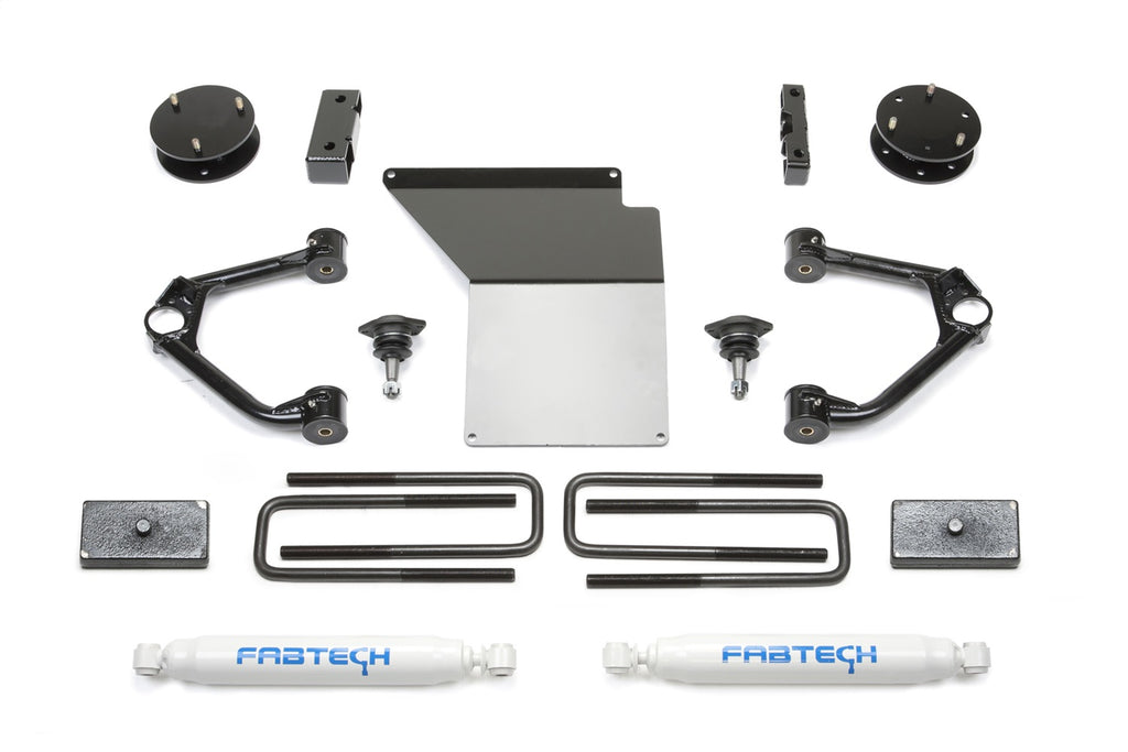 Fabtech K1070 Suspension Lift Kit for Select Chevrolet Silverado 1500, GMC Sierra