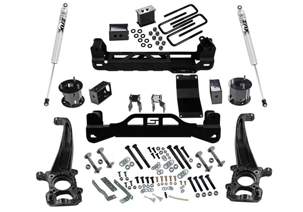 Superlift K126F 4.5in. Lift Kit w/FOX Shocks-15-20 F150 4WD for Select Ford F-150