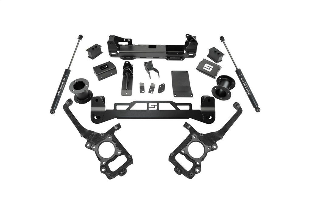 Superlift K130 6in. Lift Kit-21-24 F150 non-Raptor 4WD w/out Tremor Package w/Shadow Shocks for Select Ford F-150