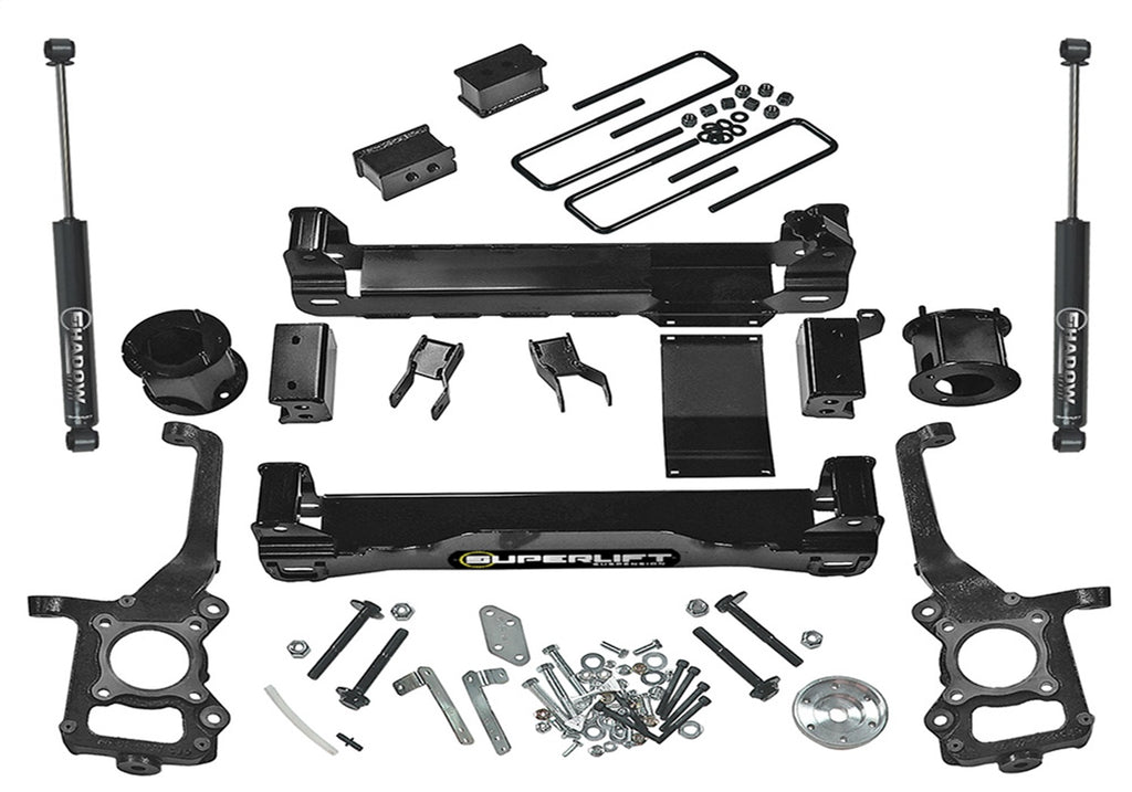 Superlift K173 4.5in. Lift Kit-04-08 F-150 4WD-w/SL Rear Shocks for Select Ford F-150