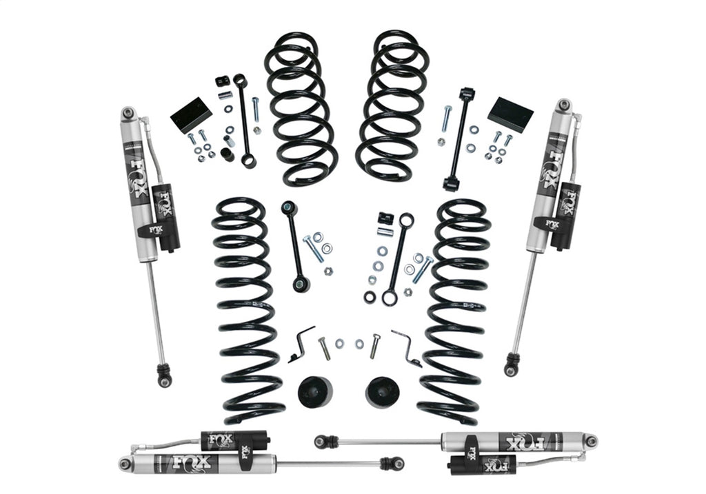 Superlift K183FX 2.5in. Dual Rate Coil Lift Kit w/Fox 2.0 Res Shocks-18-25 Wrangler JLU 4WD-4Dr for Select Jeep Wrangler