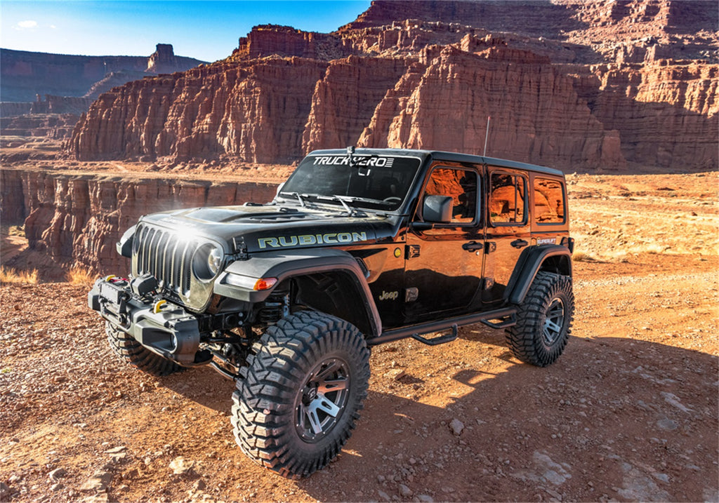 Superlift K184FX 4in. Dual Rate Coil Lift Kit w/Fox 2.0 Res Shocks-18-25 Wrangler JLU 4WD-4Dr for Select Jeep Wrangler