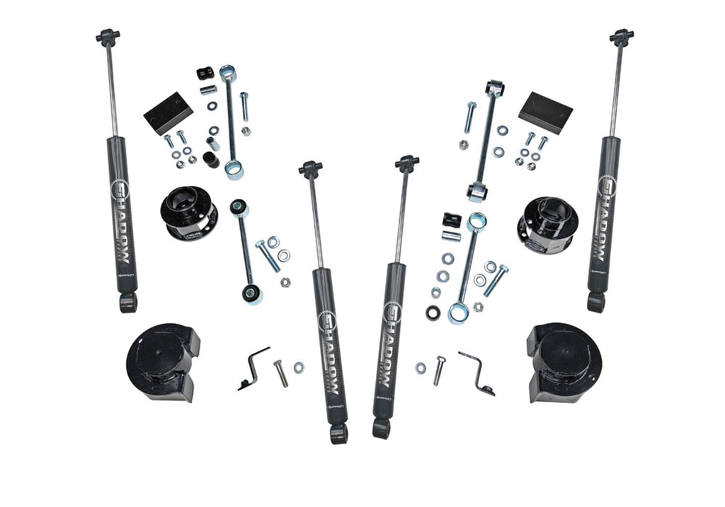 Superlift K187 2.5in. SPACER KIT W/SHX-18-25 JP WRGLR JL-2 OR 4 DR for Select Jeep Wrangler
