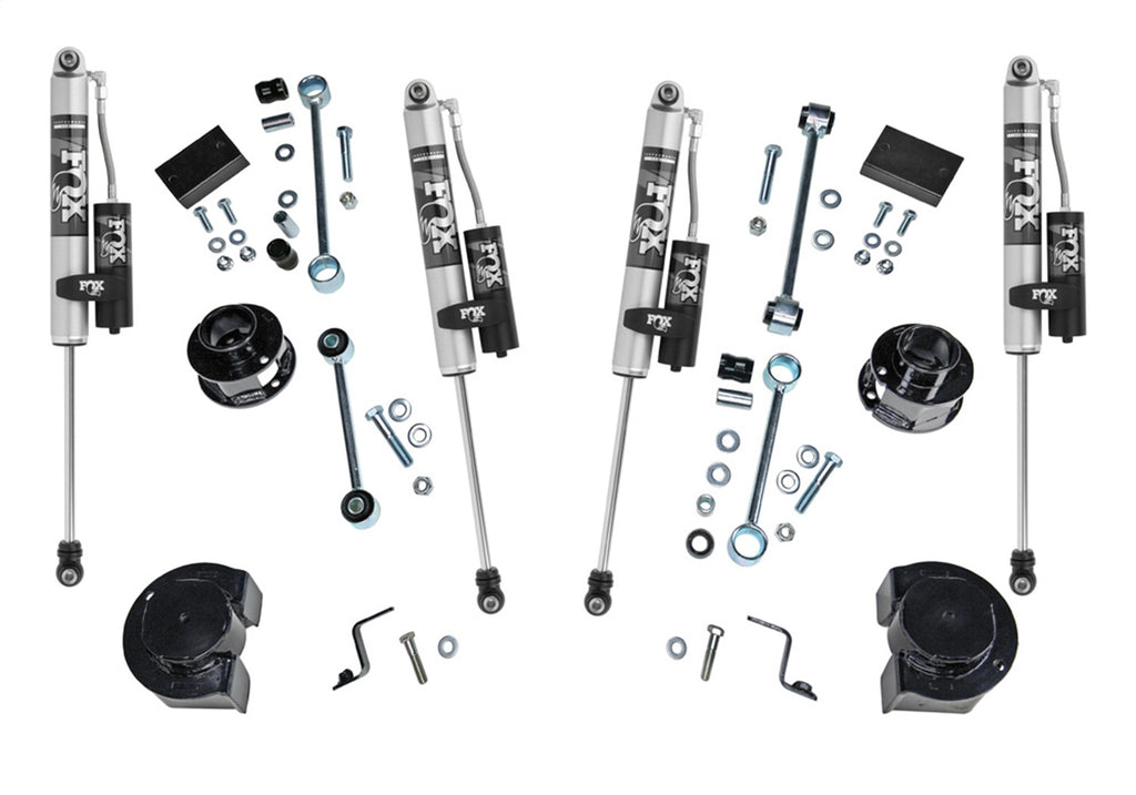Superlift K187FX 2.5in. Spacer Kit w/Fox 2.0 Res Shocks-18-25 Wrangler JL/JLU 4WD-2Dr/4Dr for Select Jeep Wrangler