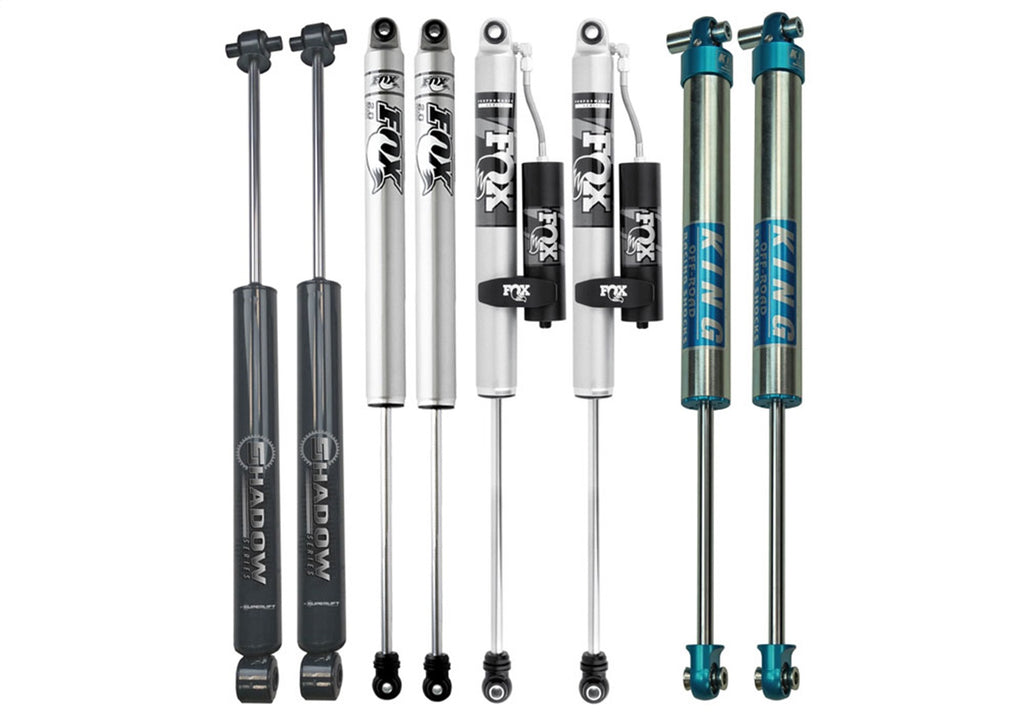 Superlift K199 4in. Rock Runner Series Lift Kit-18-23 JP JL WRGLR 4 DR-W/SHADOW SERIES SHX for Select Jeep Wrangler