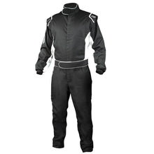 Load image into Gallery viewer, K1 RACEGEAR 20-CHL-NW-M Suit Challenger Black Medium SFI 3.2A/1