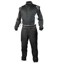 Load image into Gallery viewer, K1 RACEGEAR 20-CHL-NW-XL Suit Challenger Black X-Large SFI 3.2A/1