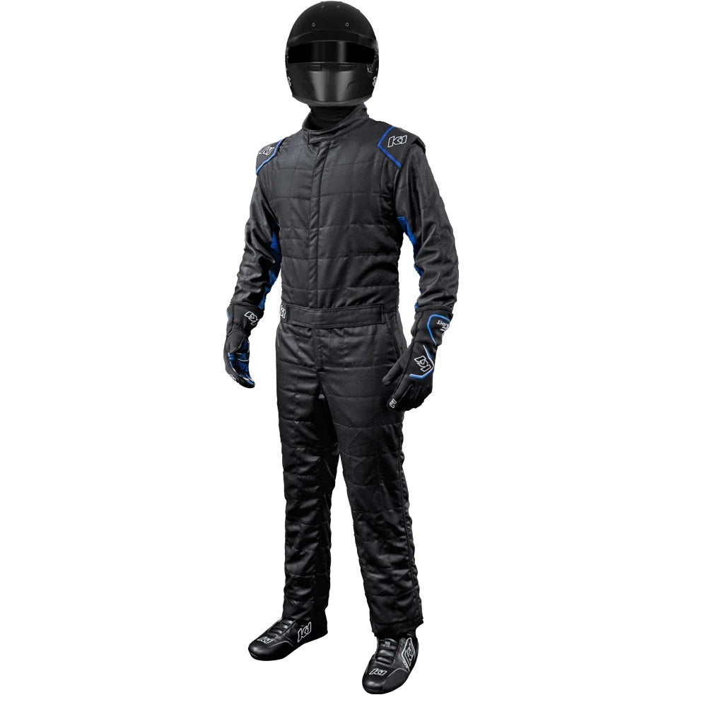 K1 RACEGEAR 20-OTL-NB-M Suit Outlaw Medium Black / Blue SFI 3.2A/5