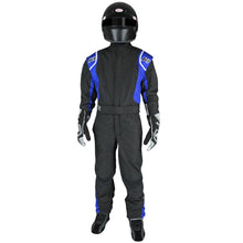 Load image into Gallery viewer, K1 RACEGEAR 20-PRY-NB-2XS Suit Precision II 2X- Small Black/Blue