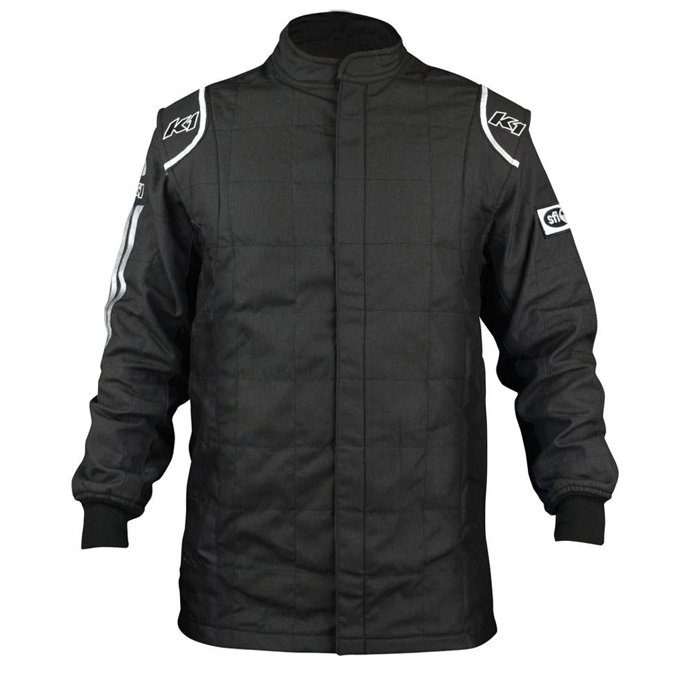 K1 RACEGEAR 21-SPT-NW-3XL Jacket Sportsman Black / White 3X-Large